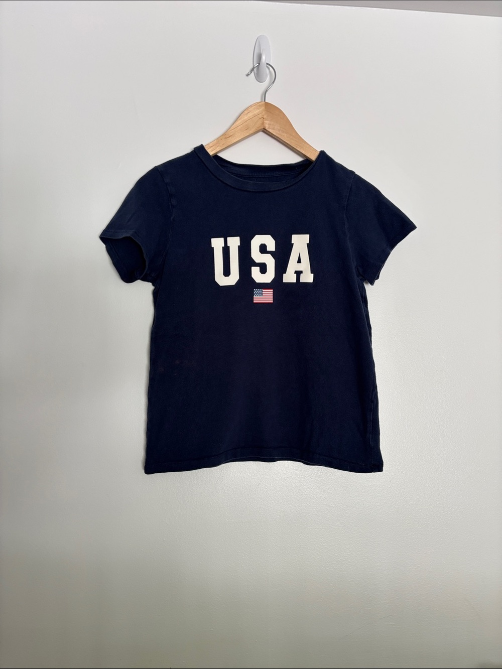 Aeropostale Navy Kids USA Graphic Tee